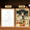 Maté a los Dioses en el Reino Mortal: Arte de Luz de Zhao Kongcheng, Lin Qiye, Dominio Sanjiuyin - Luz Nocturna Decorativa para Dormitorio Creativo