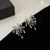 Joyas Aitong Fuegos Artificiales Perla Pendientes Retro Moda Versátil Pendientes de Cobre Exquisitos Accesibles Lujo Gama Alta Pendientes Franceses
