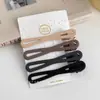 Presilhas de Cabelo de Alta Qualidade Sem Costura para Meninas, Presilhas Bico de Pato para Franja Lateral, Presilhas para Testa para Maquiagem e Lavagem Facial, Grampos de Cabelo Retos, Acessórios de Cabelo