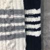 TIME BREATHE TB Twist Sweater Novo decote em V preguiçoso solto engrossado suéter de gola alta para homens e mulheres