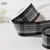 Cinta de Espiga de Color Contrastante, Empaque de Regalo Floral, Cinta a Cuadros, Accesorios para el Cabello DIY, Lazo para Ramo