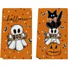 Panos de prato de cozinha para Halloween mais vendidos internacionalmente, presentes decorativos festivos, toalhas de mesa e toalhas absorventes, disponíveis para personalização
