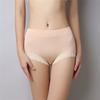 Ropa interior de talla grande de alta elasticidad para mujer, encaje, cintura media-alta, para mujer de mediana edad, calzones de modal para mujer al por mayor, generación