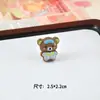 Pinza para el pelo de Oso Conejo Pijama Crema Lindo Girly Divertido Accesorios para el Cabello Pinzas para el Cabello ins Dibujos Animados Pinzas de Resina Pinzas Laterales