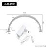 Lámpara de Escritorio para Uñas Transfronteriza Pegatina de Mesa Taladro Ojo en U Protección Visual Tres Colores Cálidos Belleza Tatuaje Pestañas Iluminación Luz de Media Luna