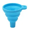 Embudo Plegable Dispensador Embudo Grande de Grado Alimenticio para Aceite Embudo Pequeño Vertedor de Vino Vertedor de Aceite de Silicona Embudo de Plástico para Combustible