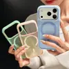 Capa Magnética Dopamine Color Sensível à Pele Adequada para Capa de Celular Apple 17 Pro Max iPhone 16 Novo Modelo 15 Anti-Queda 14 Estilo Coreano