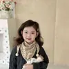 Cachecol Infantil Outono e Inverno à Prova de Vento Quente Triângulo Cachecol Menino Menina Cachecol Bebê Protetor de Pescoço de Bebê Cobertura de Pescoço Xale