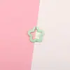 Accesorios Populares de Colgantes Pequeños, Colgante Llavero de Estrella de Cinco Puntas de Colores, Joyería DIY de Estrellas, Papelería y Accesorios de Cuentas
