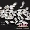 Diamante satélite de cristal de diamante con forma especial, punta inferior, ojo de caballo, gota de agua, corazón, rectangular, ovalado, joyería para uñas DIY, taladro