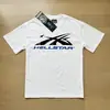 Comercio Exterior Transfronterizo Hellstar Hellstar Marca de Tendencia Europea y Americana Talla Grande Holgada Sudadera Camiseta Casual de Manga Corta para Hombre y Mujer