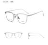 Nova armação de óculos ultra leve de titânio puro da Dra. Lori, armação de moda para miopia, armação de óculos de celebridade da internet, atacado