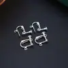 Accesorios para Clips de Oreja DIY Sin Perforaciones Pendientes de Clip de Tornillo para Oreja Pendientes Ajustables Indoloros Materiales Hechos a Mano Venta al por Mayor