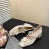 Pantuflas estilo academia para jóvenes del campus 2024, estilo británico vibrante y simple, cómodas para mujeres que usan faldas