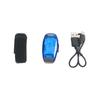 Luz de Advertência Noturna LED Multifuncional Transfronteiriça, Luz de Mochila, Luz de Corrida, Luz de Braço, Luz Universal para Capacete de Bicicleta, Luz Traseira