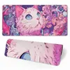 Novo Mouse Pad com Estampa de Gato, Extra Grande, Antiderrapante, Tapete de Mesa, Tapete para Teclado de Computador de Escritório, Personalizável