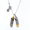 Accesorios de cadena de puente alto de acero de titanio Steel Warrior, joyería de acero inoxidable de moda al por mayor, collar con colgante de marca de moda con personalidad