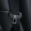 Adecuado para el enchufe del cinturón de seguridad de Mazda, hebilla del cinturón de seguridad, cubierta protectora antiarañazos, antidesgaste, anticortes, fila delantera y trasera, universal.
