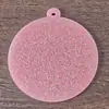 Llaveros acrílicos de colores transfronterizos, dijes para bolsas, adornos para árboles de Navidad y accesorios navideños