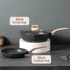 Atacado Transfronteiriço Potes Britânicos, Potes Antiaderentes de Pedra de Arroz Medicinal, Fogões de Indução, Fogões a Gás, Frigideiras, Panelas de Sopa, Conjuntos de Panelas de Leite