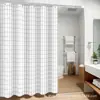 Fornecimento Transfronteiriço de Cortinas de Chuveiro para Banheiro, Cortinas de Chuveiro, Cortinas para Divisória de Vaso Sanitário de Peva à Prova de Mofo e Impermeáveis, Fabricantes Prontos para Fornecimento
