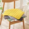 Cojín de Silla de Pana, Cojín de Asiento para Estudiantes, Cojín de Asiento Engrosado para el Hogar, Universal para Todas las Estaciones, Asiento de Taburete, Cojín para Silla de Comedor, Oficina