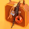 Pingente de Bolsa Estilo Miu, Pingente de Pão Alcalino, Pingente de Bolsa de Rosquinha, Pingente de Bolsa Pequena, Chaveiro, Decoração para Mochila de Casal