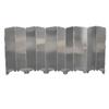 10 Piezas Estufa de Camping para Exteriores Protector contra el Viento para Estufa Ultraligero Plegable de Aleación de Aluminio con Tornillo con Bolsa de Tela