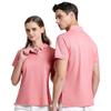 Camisa de verano para publicidad corporativa, estilo cultural, con estampado de logotipo, polo para personal de empresa, patrón de bordado personalizado