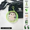 Bolsa de Dolor para Muñeca de Algodón de 15 cm Pvc Bolsa de Almacenamiento Vertical de Alta Transparencia Muñeca de Peluche Bolsa para Salir con Bebé para Caminar