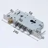 30*240 cerradura de puerta antirrobo media acero multifunción cuerpo de cerradura de huellas dactilares doble rápido doble trabajo disponible cuerpo de cerradura cilíndrico 90 cuerpo de cerradura redondo