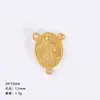 Yiwu Accesorios Aleación Accesorios DIY Dorado Arena Mate Antiguo Corazón Esmerilado Pendientes Colgante Colgante Elegante