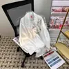 Nueva Camisa Bordada de Bambú de Moda Nacional Estilo Chino Diseño para Hombre Sentido de Alta Gama Hebilla Estilo Chino Camisa de Manga Larga Traje Tang