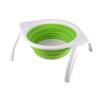 Envío Gratis Cesta Escurridora Plegable con Patas y Soporte Bandeja Filtro Recipiente para Verduras Cesta de Frutas Retráctil Cesta de Almacenamiento