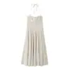 Ropa Europea y Americana para Mujer Transfronteriza, Moda Popular de Aliexpress, Vestido Midi Holgado de Lunares con Cuello Halter
