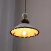 Lustre de Cerâmica Pintado à Mão Estilo Medieval Francês Retrô Estilo Creme Restaurante Mesa de Cabeceira Entrada Bar Estudo Sala de Chá Lâmpadas