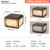 Lámpara de Cabeza de Columna Estilo Chino Nuevo para Patio de Villa, Impermeable para Valla Exterior, Columna de Pared para Paisajismo, Iluminación Solar LED para Exteriores
