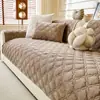 Almofada de sofá luxuosa e aconchegante de inverno, novo design 2026, com capa de sofá fixa e antiderrapante, exclusivamente para vendas transfronteiriças