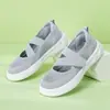 Novidade Primavera e Verão Estilo Casual Sapatos Planos para Caminhada para Mães, Sapatos Respiráveis para Idosos, Sapatos Modernos, Confortáveis e Leves para Pessoas de Meia-Idade