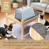 Nuevo saco de dormir de noche cama para mascotas cuna de madera para gato y perro