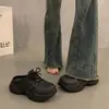 Zuecos de Suela Gruesa para Mujer, Uso Exterior de Verano, Nuevo Modelo 2026, Transpirables, Antideslizantes, Sandalias Cerradas para Playa y Costa que Aumentan la Altura