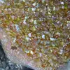 Agite o som de explosões ao vivo gradiente de duas cores joias de borboleta pequena contas acrílicas material para acessórios DIY feitos à mão atacado