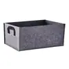 Bolsa interior de tela no tejida para macetero de madera de fábrica, bolsillo, macetero anticorrosión, canaleta para flores, bolsa interior rectangular, bolsa grande para plantar