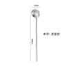Acero Inoxidable 304 Cucharita Mango Largo Cuchara para Café Cuchara para Postre Cuchara Dorada para Regalo Cuchara para Helado Cucharita Redonda