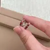 Plata de Ley S925 Chapada en Oro de 18K, Aros Pequeños Brillantes, Exquisitos y Lujosos, Joyería para Orejas de Nicho de Gama Alta, Populares en Xiaohongshu
