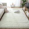 Alfombra de Lana de Seda Transfronteriza Amazon Sala de Estar Dormitorio Mesa de Centro Cabecera Manta Color Sólido Simple Cuidado Fácil Antideslizante