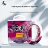 Qianrui Japão Importado Original Silk String Shadow Fishing Line 50 m Taiwan Fishing Line Main Line Linha de Pesca Competitiva Linha de Pesca Artes de Pesca