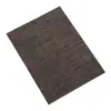 Mantel individual con patrón de estera tejida transfronteriza, PVC, mantel individual occidental, impermeable y antideslizante, mantel individual aislado de Teslin, mantel de mesa de lujo ligero, venta al por mayor