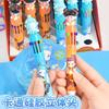 Caneta Apagável Azul com Água Genuine Flame Small Cha Er Sex 0.5 Azul Apagável Descompressão Transferência Música Caneta Multicolorida