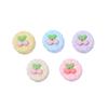 Mini pastel de cereza, comida para jugar, dibujos animados, hecho a mano, bricolaje, horquilla para uñas, crema, pegamento, accesorios de joyería, accesorios de resina